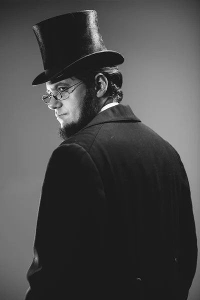 Abraham Lincoln karakter portreleri — Stok fotoğraf