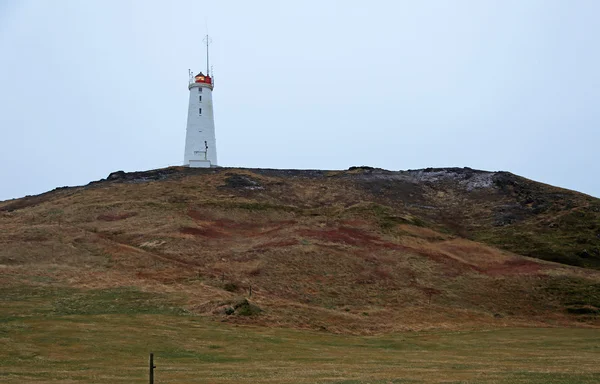 Рейкьянес маяк - Исландия — стоковое фото