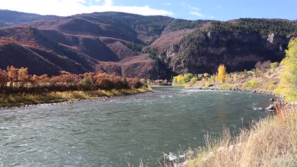 Glenwood Canyon - Colorado — Stockvideo