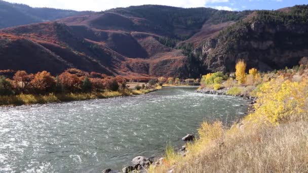 Scogliere del Glenwood Canyon — Video Stock