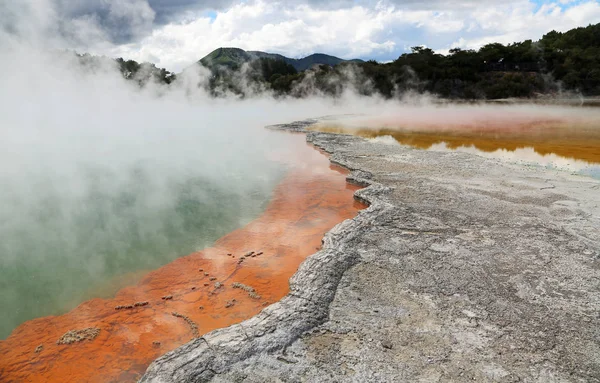 Champagne Pool  -  New Zealand — Stock Photo, Image