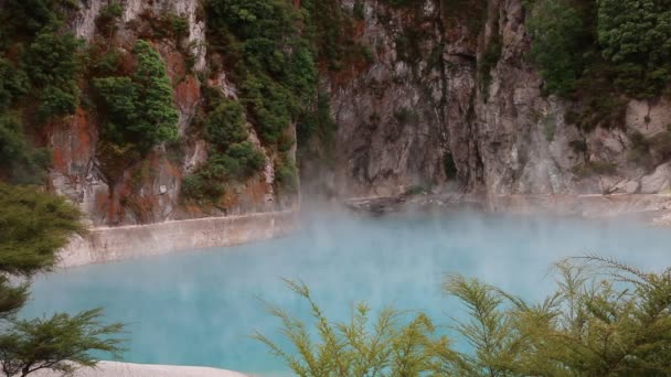 Lago del cráter Inferno — Vídeo de stock