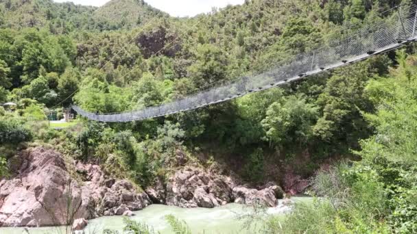 Swingbridge Over Buller Gorge