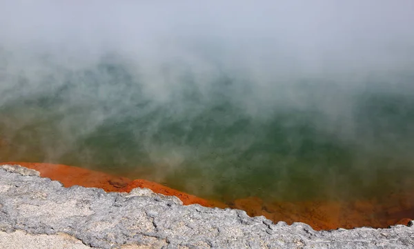 Borda da piscina de champanhe — Fotografia de Stock