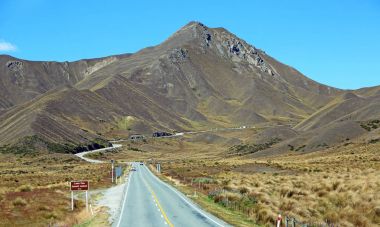 Lindis Pass - Yeni Zelanda