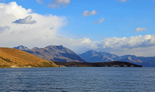 Sydalperna på lake Tekapo — Stockfoto