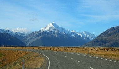 Tasman Vadisi'nde eğrisi