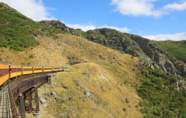 Tren bir tünel girme