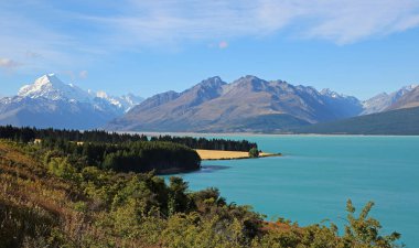 MT Cook ve Burnett dağlar