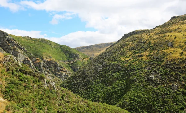 Bir viyadük ile manzara