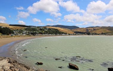 Castlepoint Beach - Castlepoint, Yeni Zelanda