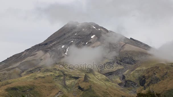 Egmont Taranaki Egmont Nova Zelândia — Vídeo de Stock