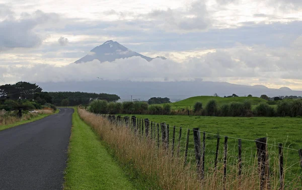 Δρόμο Και Taranaki Νέα Ζηλανδία — Φωτογραφία Αρχείου