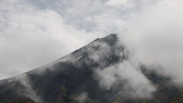 Zuidelijke Helling Van Taranaki Nieuw Zeeland — Stockvideo