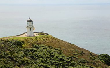  Deniz feneri Cape Reinga, Yeni Zelanda üzerinde