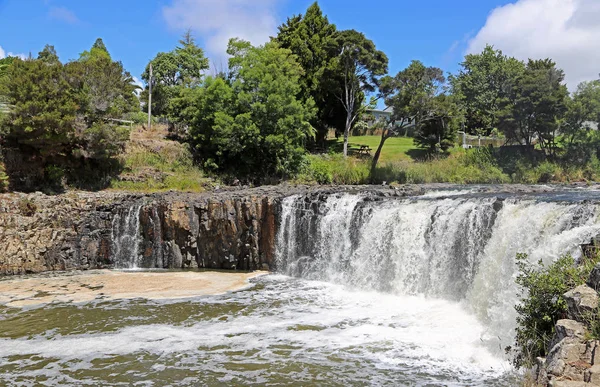 Haruru Falls View Nya Zeeland — Stockfoto