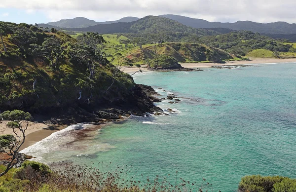 Falésias Helena Bay Nova Zelândia — Fotografia de Stock