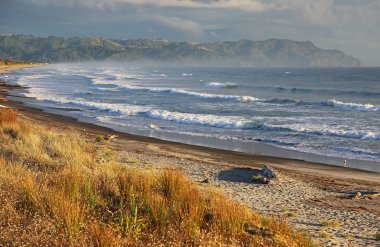 Waihi Beach - bol Bay, Yeni Zelanda, north Island