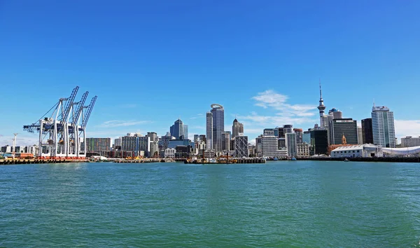 Auckland Skyline Nya Zeeland — Stockfoto