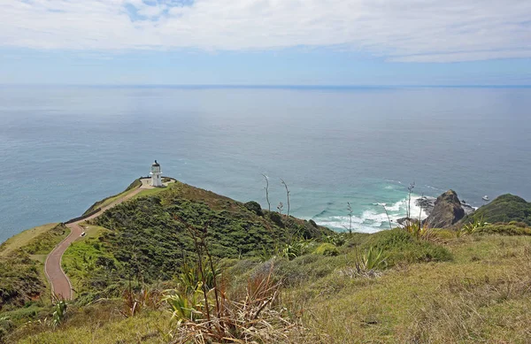 Lighthouse Cape Reinga New Zealand — Stock Photo, Image