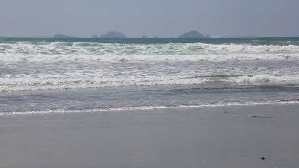 Vista Tairua Beach Nuova Zelanda — Video Stock