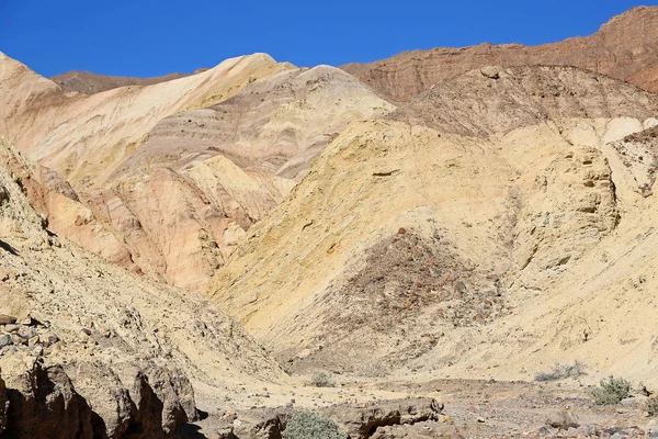 Montagnes Colorées Golden Canyon Death Valley National Park Californie — Photo