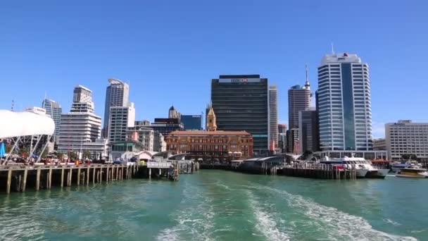 Opuštění Auckland Nový Zéland — Stock video