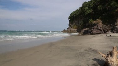 Waihi kayalıklarla plaj, Bowentown, Yeni Zelanda