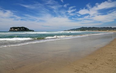 Tairua plaj ve ayakkabı Adası - Yeni Zelanda