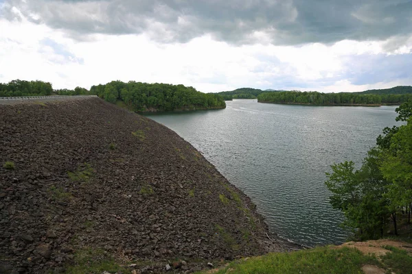 Summersville Lake Dam West Virginia — Stock Photo, Image