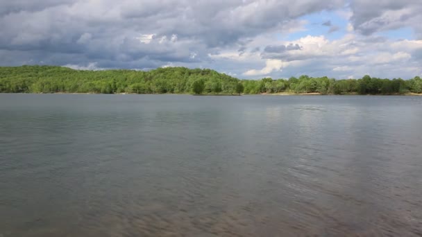 Jezioro Summersville Zachodnia Wirginia — Wideo stockowe
