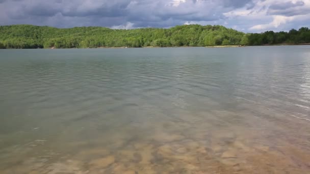 Sul Lago Summersville Virginia Occidentale — Video Stock