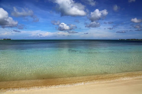 Colorful Beach Bahamas Bahamas — Stock Photo, Image