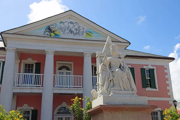 Estatua Reina Victoria Nassau Nueva Providencia Bahamas —  Fotos de Stock