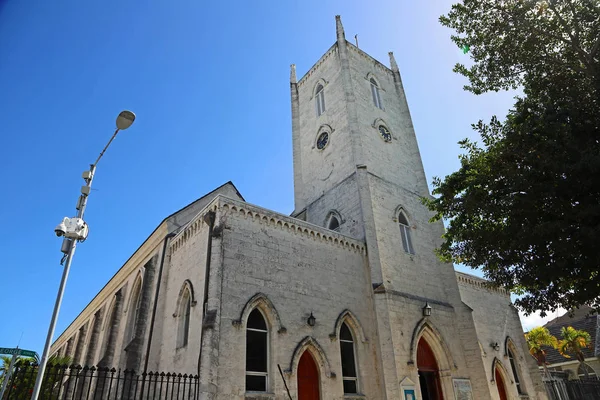 Cattedrale Della Chiesa Cristo Nassau New Providence Bahamas — Foto Stock