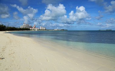 Goodman Körfezi 'ndeki Idyllic Plajı - New Providence, Bahamalar