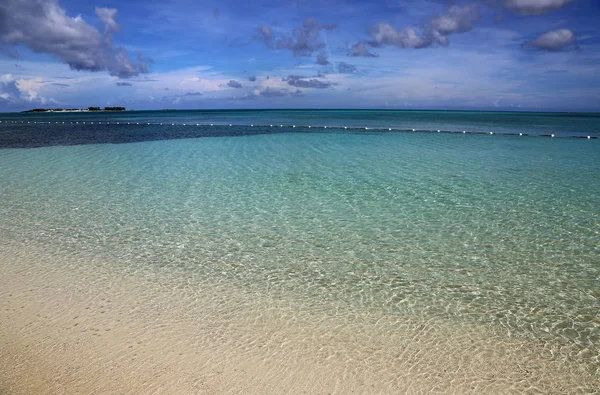 Зона Купания Гудман Бэй Нью Провиденс Штат Багамские Острова — стоковое фото