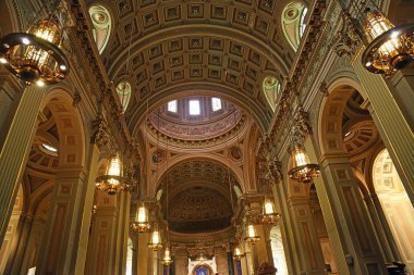 Katedral tavanı - Aziz Peter ve Paul Katedrali, Philadelphia, Pennsylvania
