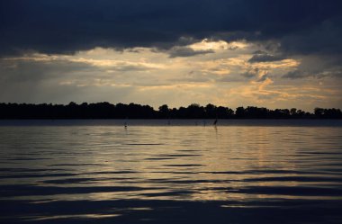 Reelfoot Gölü 'nde akşam - Reelfoot Gölü Eyalet Parkı, Tennessee