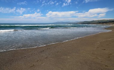 South Somon Creek plajı, Sonoma Coast State Park, Kaliforniya