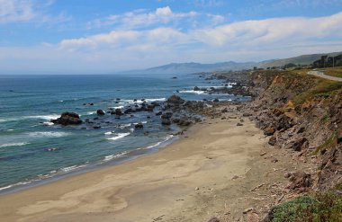 Kuzey Somon Creek Plajı - Sonoma Coast State Park, Kaliforniya