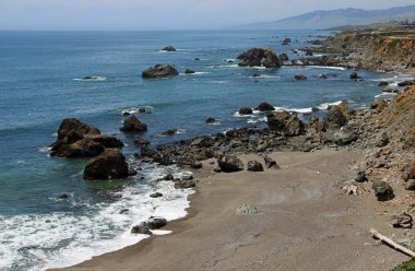 Arched Rock Plajı - Sonoma Coast State Park, Kaliforniya
