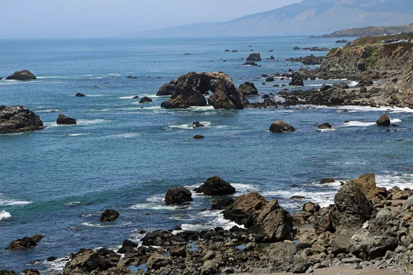 加州Sonoma海岸公园拱形岩石景观 — 图库照片
