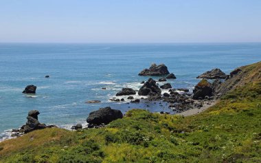 Shell Beach Kayalıkları - Sonoma Ciast State Park, Kaliforniya