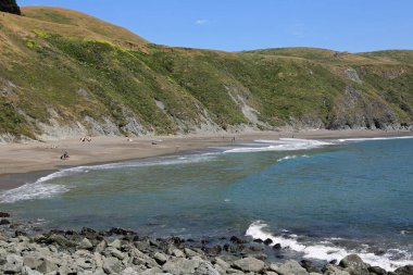 Blind Beach 'teki körfez Sonoma Ciast State Park, Kaliforniya