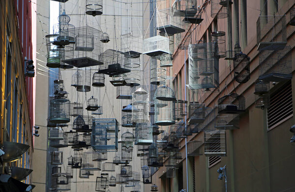 Bird Cages - Angels Place - Sydney, New South Wales, Australia