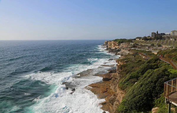 Ocean Coastal Walk Pacific Sydney New South Wales Australia — Stock Photo, Image