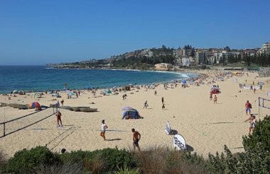 Coogee Beach - Pasifik 'te Sahil Yürüyüşü, Sydney, New South Wales, Avustralya
