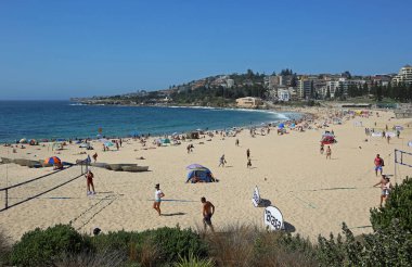 Coogee Beach - Coastal Walk on Pacific, Sydney, New South Wales, Australia clipart