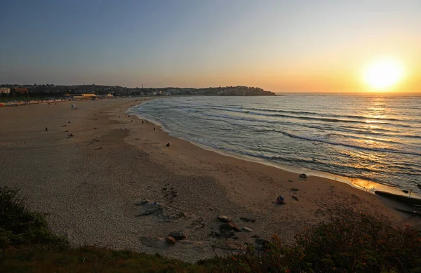 Bondi Beach Sunrise Passeio Costeiro Nova Gales Sul Austrália — Fotografia de Stock